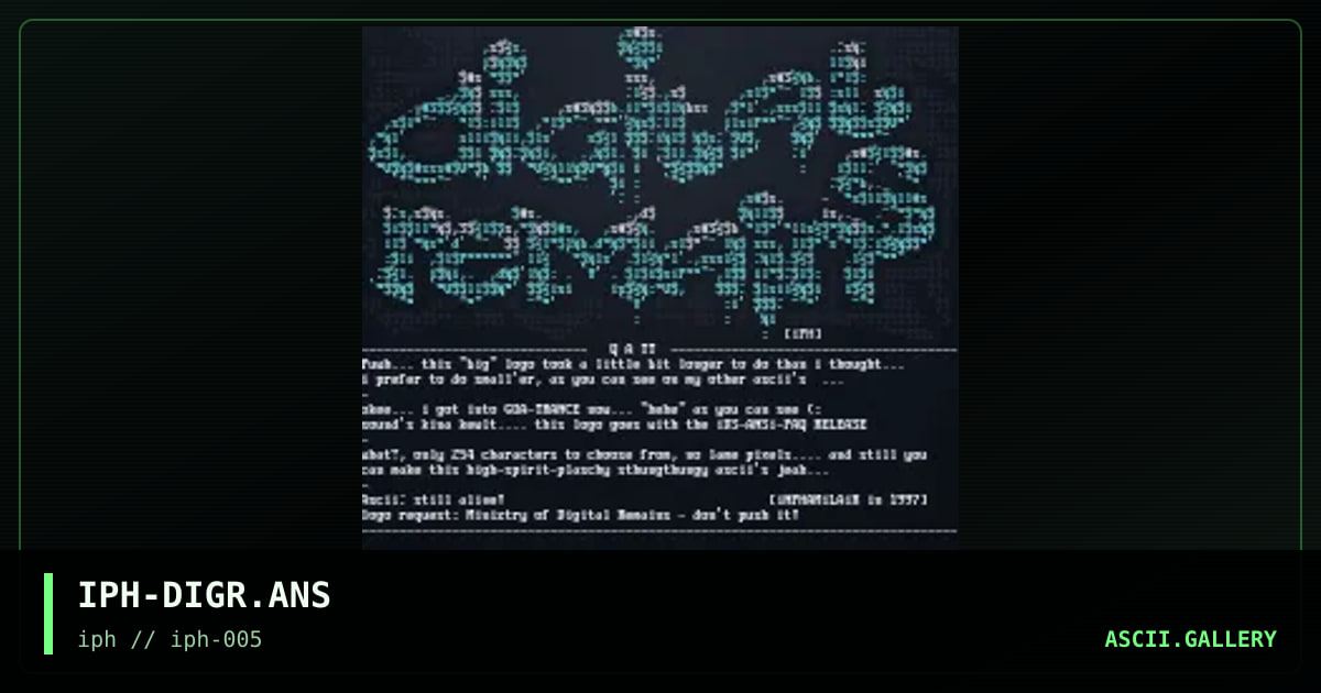 IPH-DIGR.ANS, by interphaze, 1998