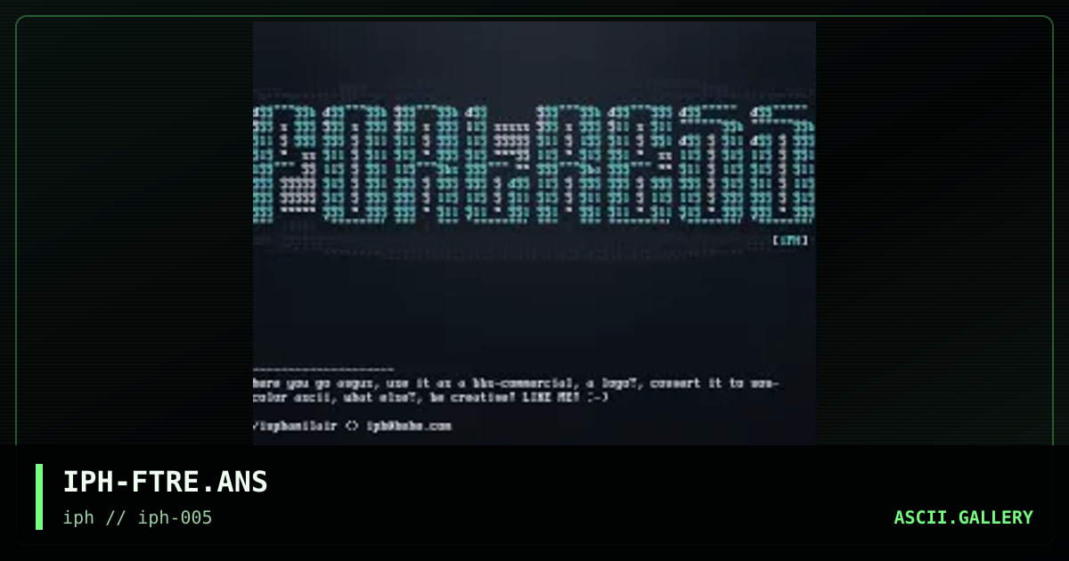 IPH-FTRE.ANS, by interphaze, 1998