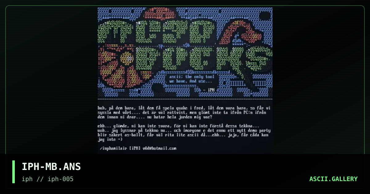 IPH-MB.ANS, by interphaze, 1998