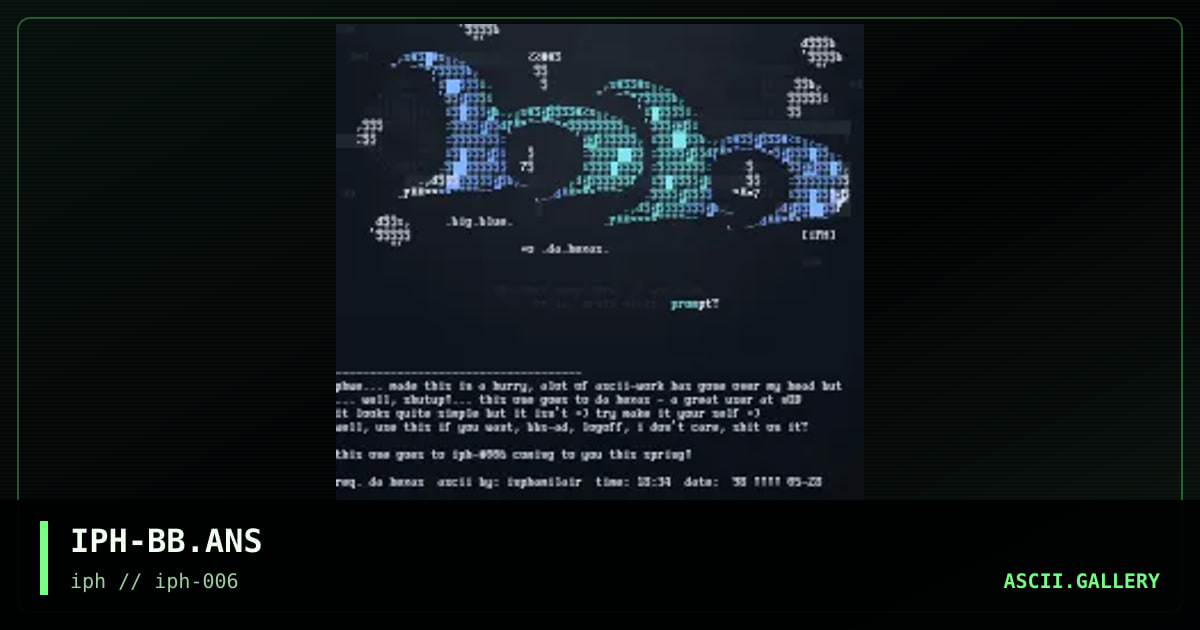 IPH-BB.ANS, by interphaze, 1998