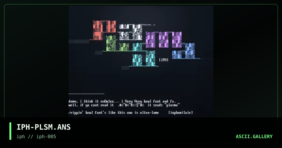 IPH-PLSM.ANS, by interphaze, 1998