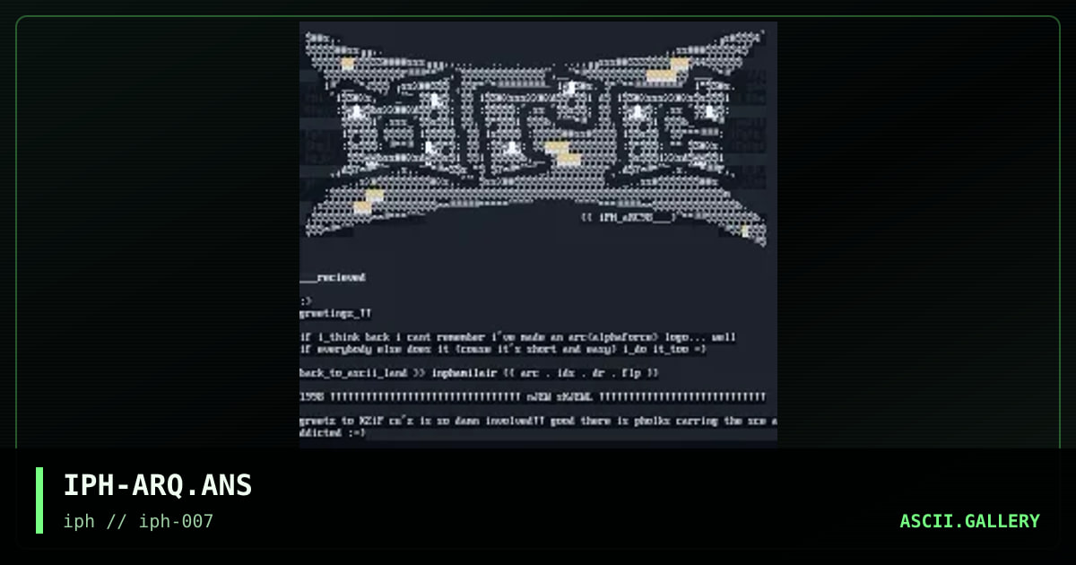IPH-ARQ.ANS, by interphaze, 1998
