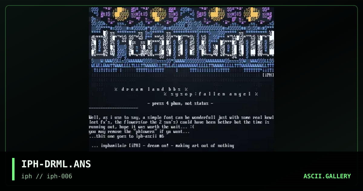 IPH-DRML.ANS, by untagged, 1998