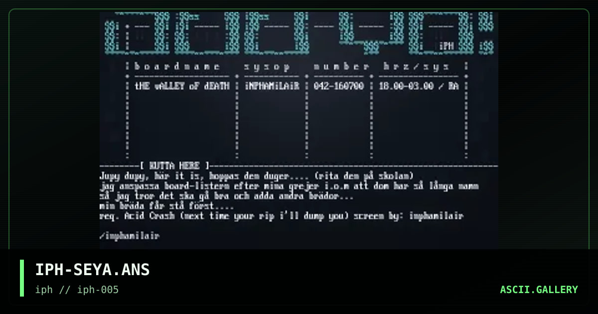IPH-SEYA.ANS, by interphaze, 1998
