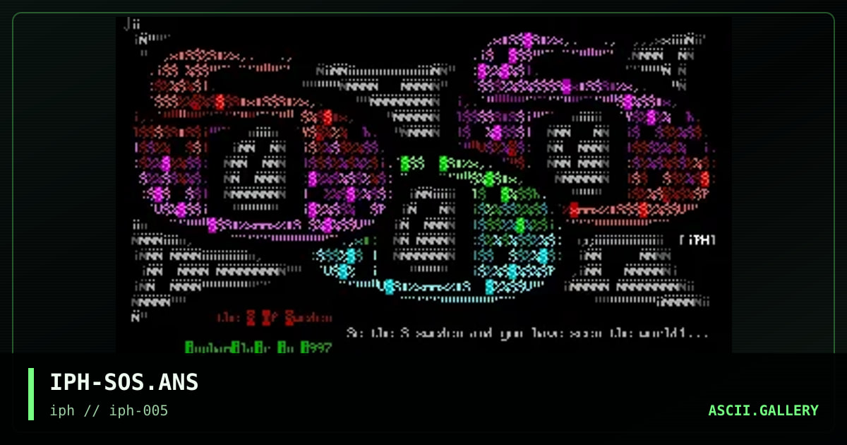 IPH-SOS.ANS, by interphaze, 1998