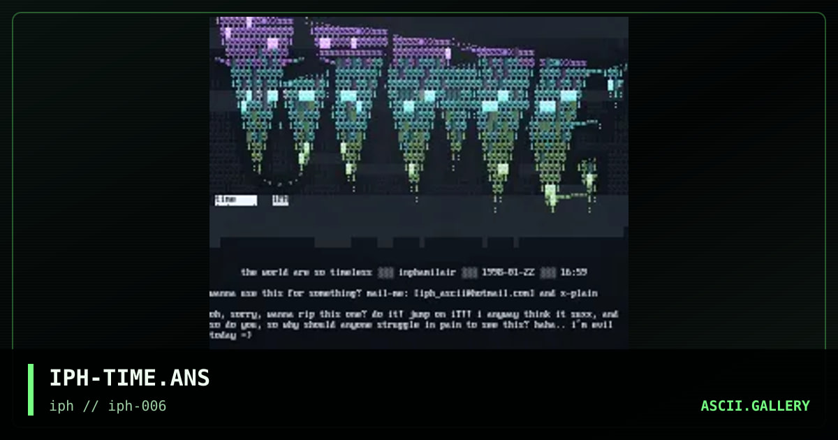 IPH-TIME.ANS, by interphaze, 1998