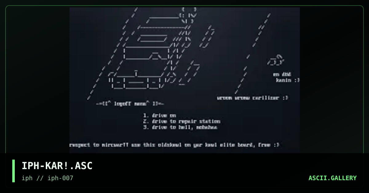 IPH-KAR!.ASC, by interphaze, 1998