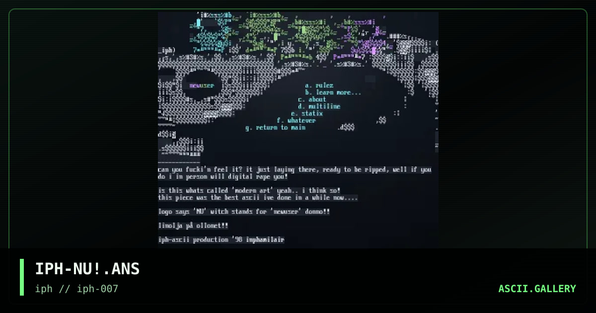 IPH-NU!.ANS, by interphaze, 1998