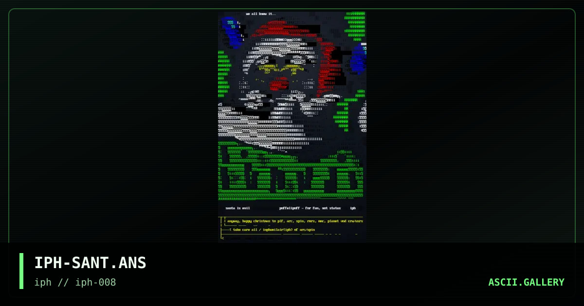 :: santa is evil, by interphaze, 1999