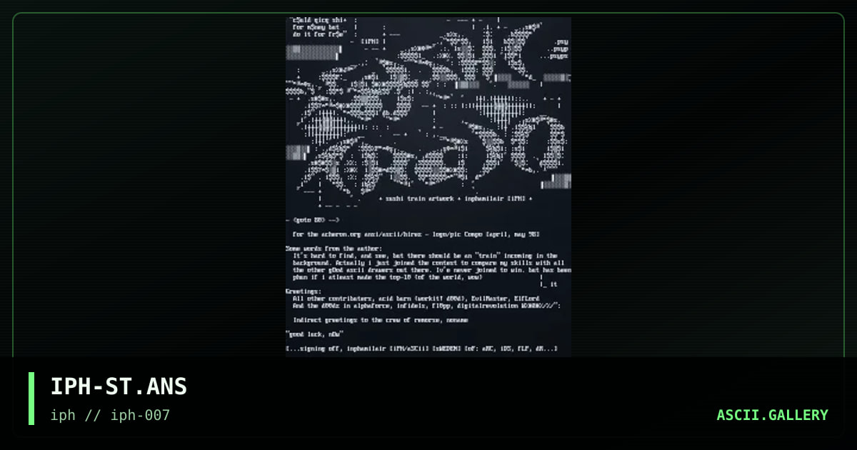 IPH-ST.ANS, by interphaze, 1998