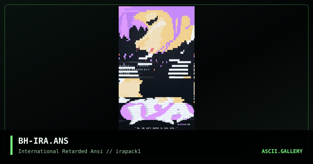 BH-IRA.ANS, by bloodhawk, 1995