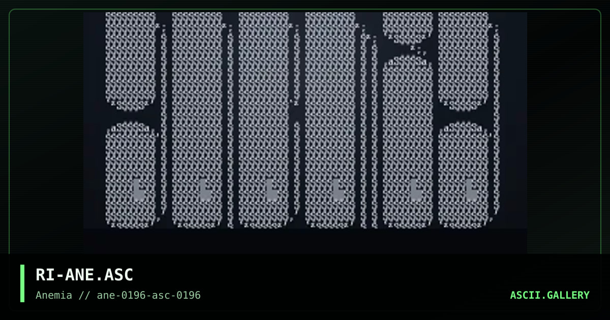 anemia logo, by replica, 1996