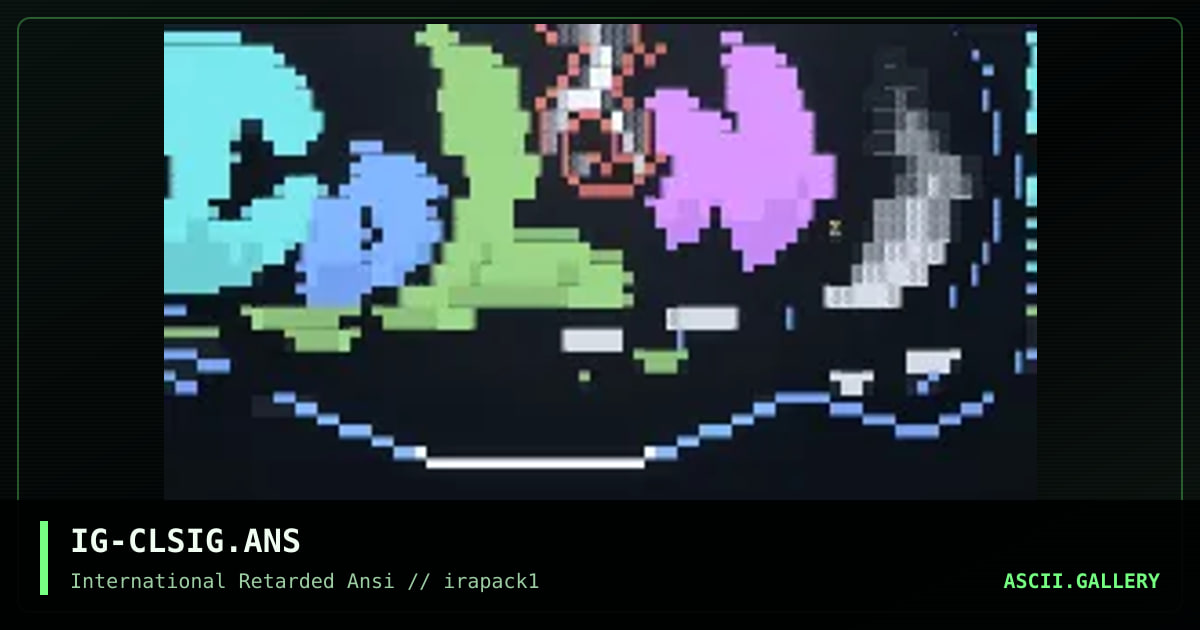 IG-CLSIG.ANS, by iguana, 1995