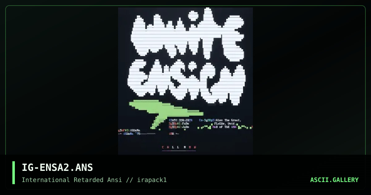 IG-ENSA2.ANS, by iguana, 1995