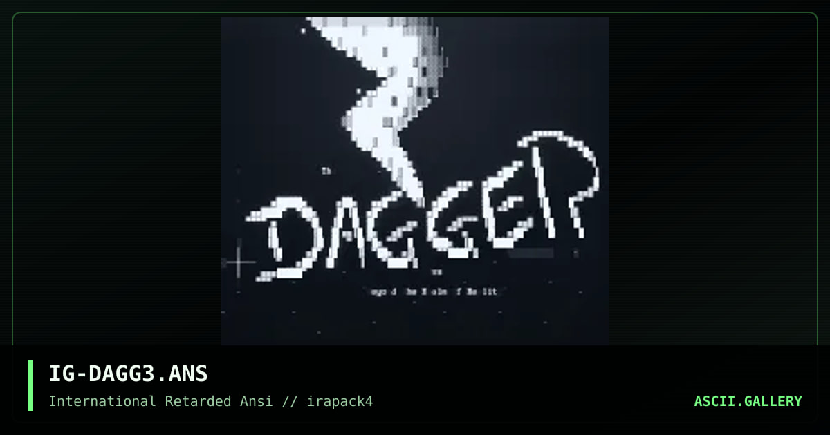 IG-DAGG3.ANS, by iguana, 1996