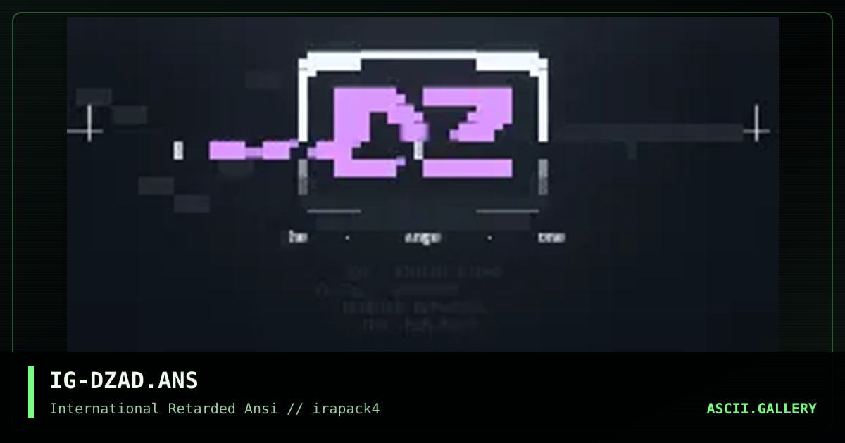 IG-DZAD.ANS, by iguana, 1996