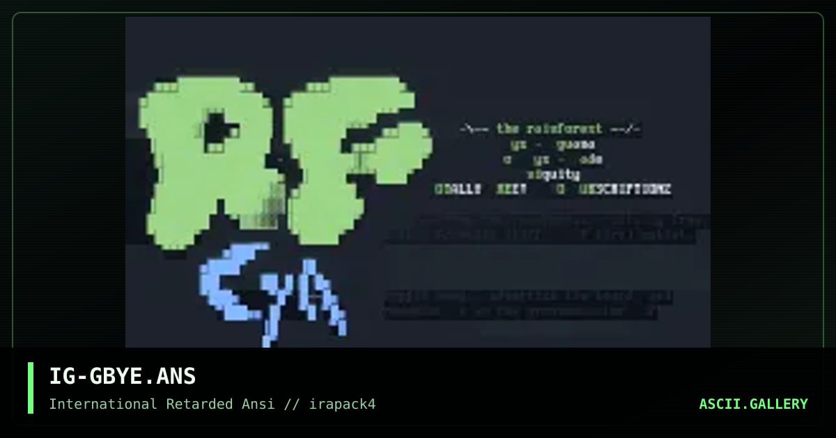 IG-GBYE.ANS, by iguana, 1996