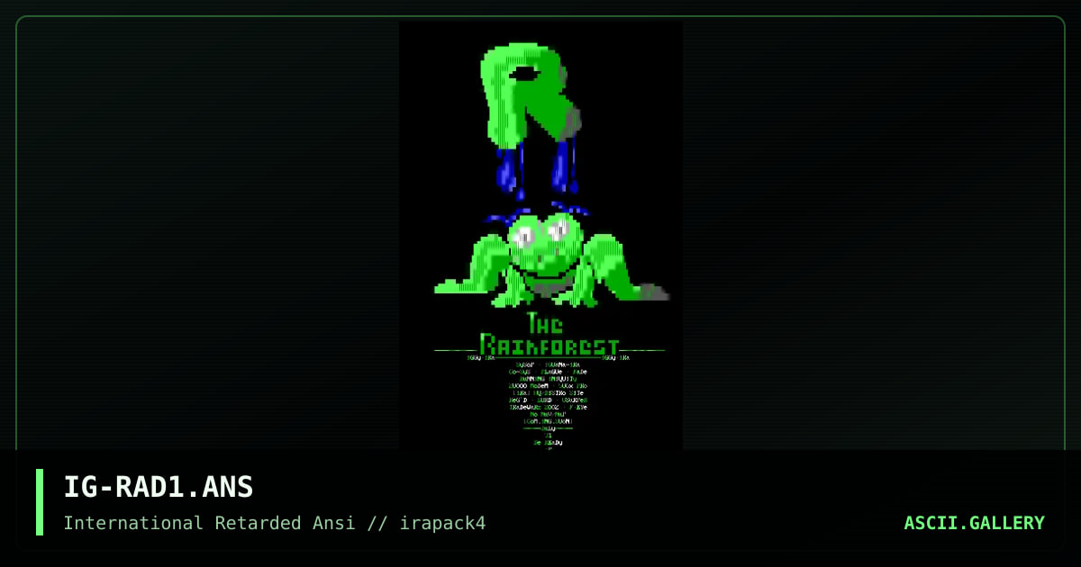 IG-RAD1.ANS, by iguana, 1996