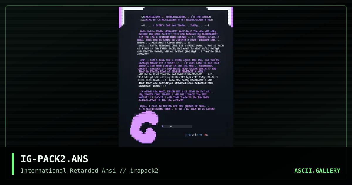 IG-PACK2.ANS, by iguana, 1995