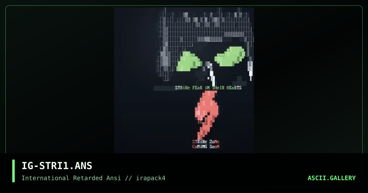 IG-STRI1.ANS, by iguana, 1996