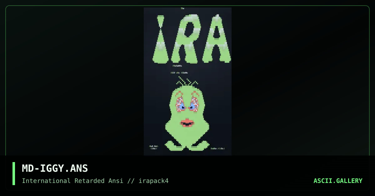 MD-IGGY.ANS, by dawger, 1996