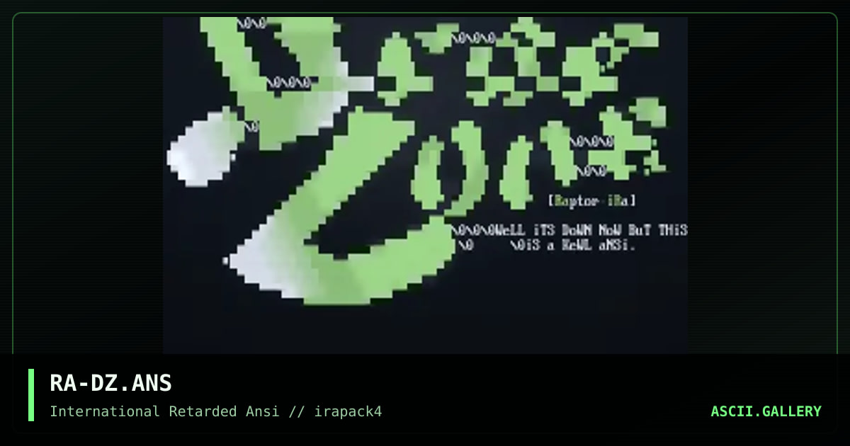 RA-DZ.ANS, by raptor 709, 1996