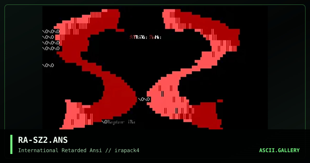 RA-SZ2.ANS, by raptor 709, 1996