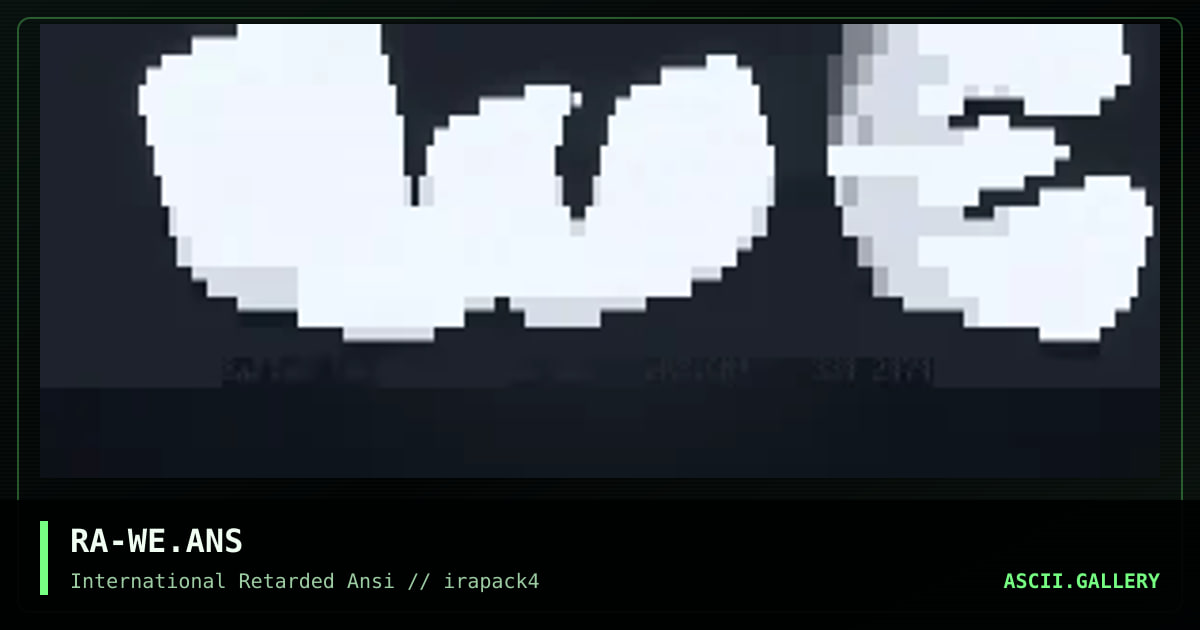 RA-WE.ANS, by raptor 709, 1996
