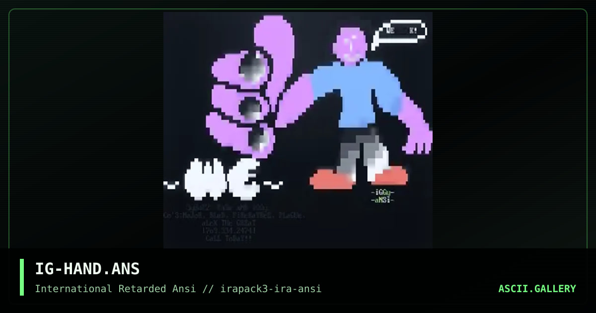 IG-HAND.ANS, by iguana, 1996