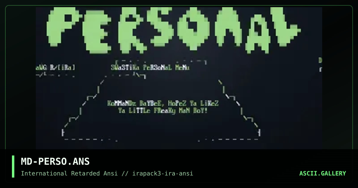 MD-PERSO.ANS, by dawger, 1996