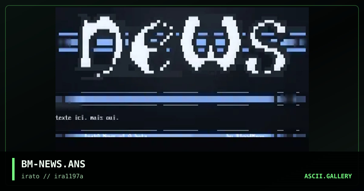 Irato news., by bloodmage, 1997