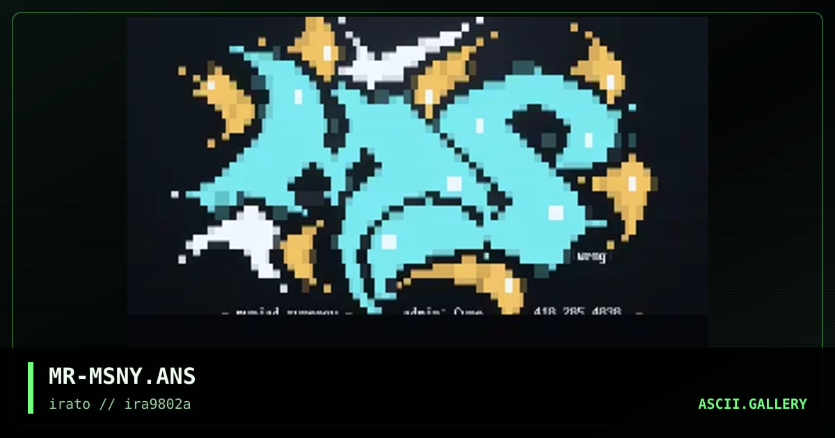 Myriad Synergy, by mr wrong, 1998