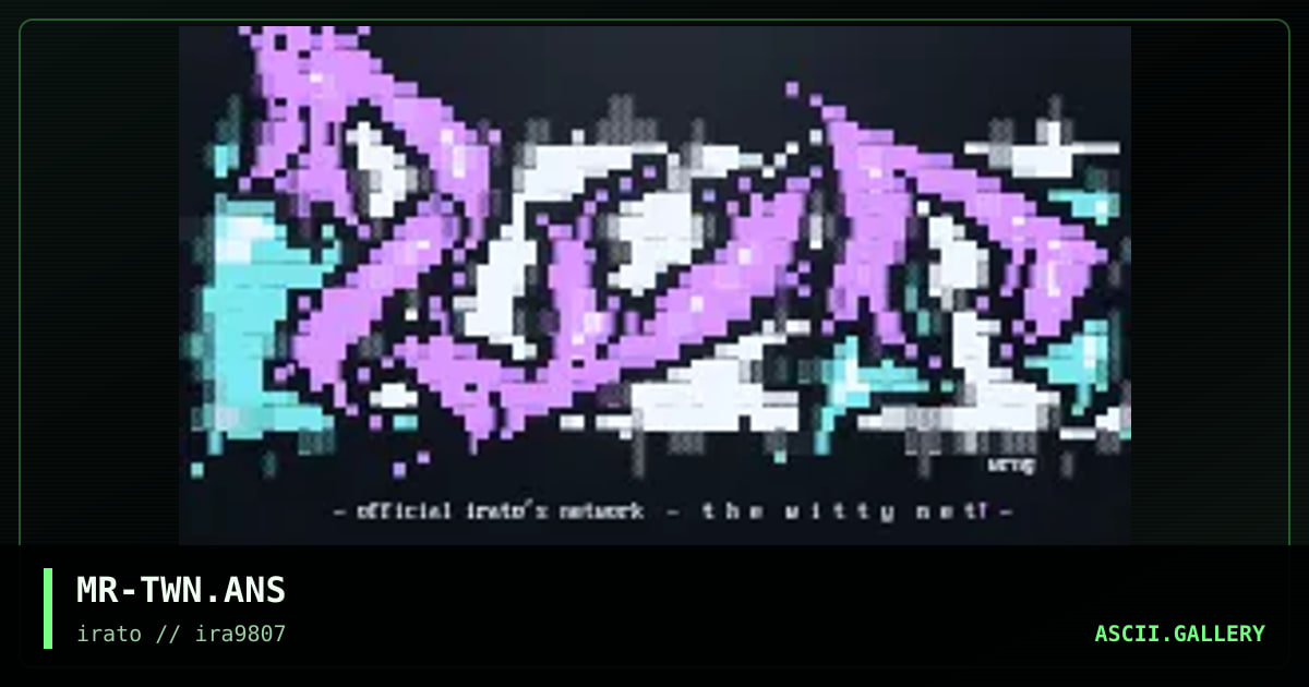 The Witty Net, by mr wrong, 1998