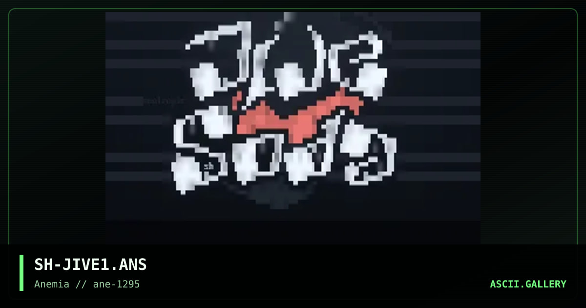 Jive Soda, by shatters, 1995
