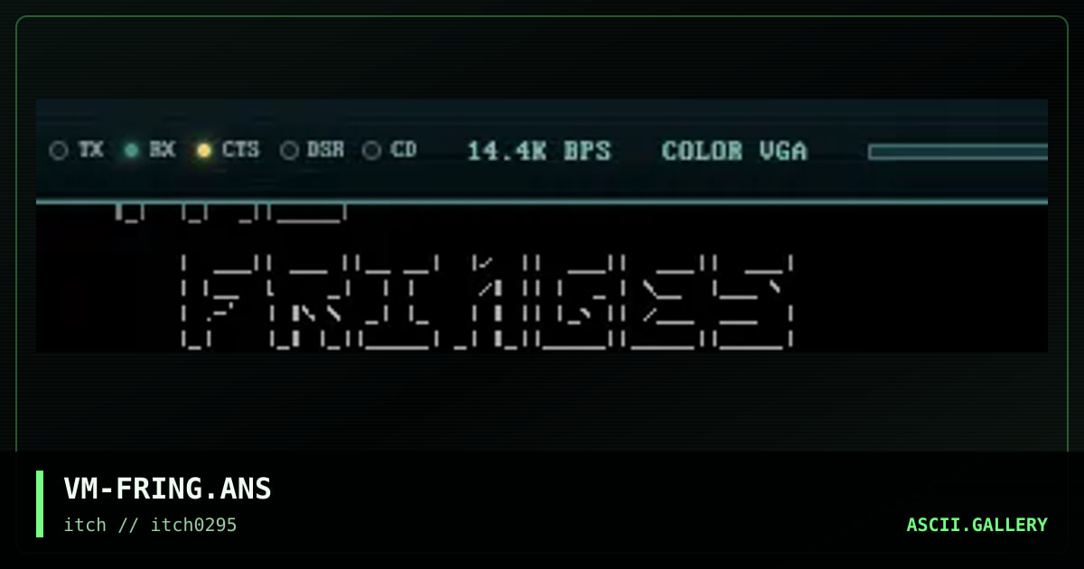 VM-FRING.ANS, by vivid mystery, 1995