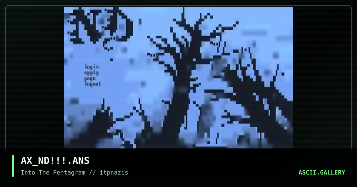 AX_ND!!!.ANS, by alla xul, 1999