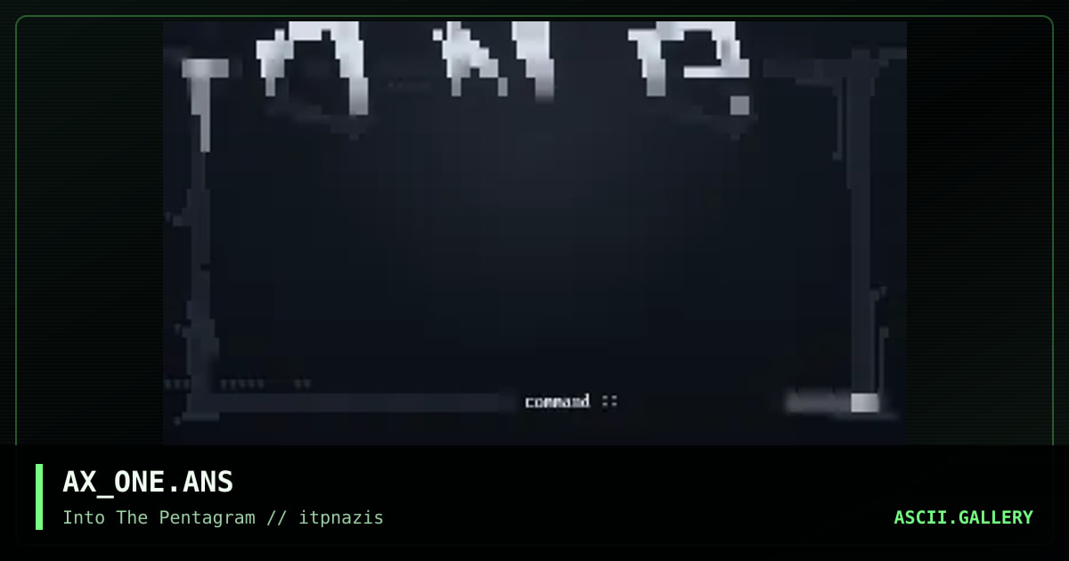 AX_ONE.ANS, by alla xul, 1999