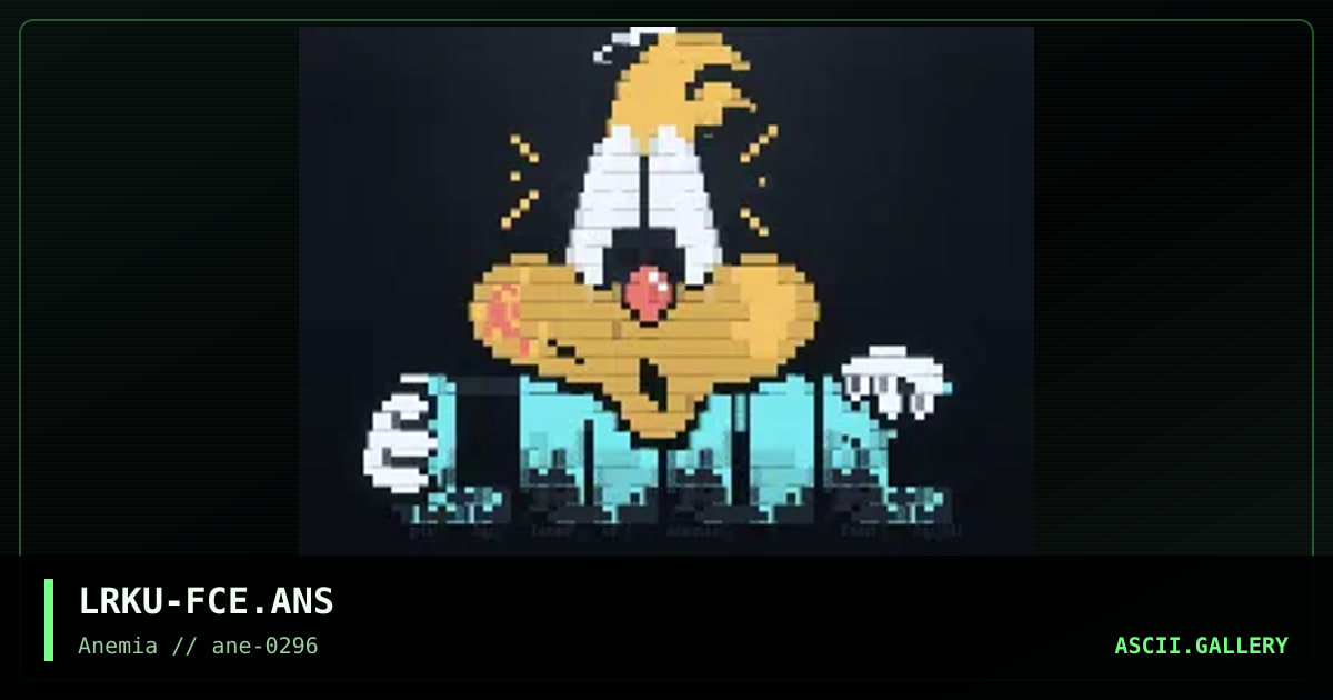 pic i used ku's font for, by lamer, 1996