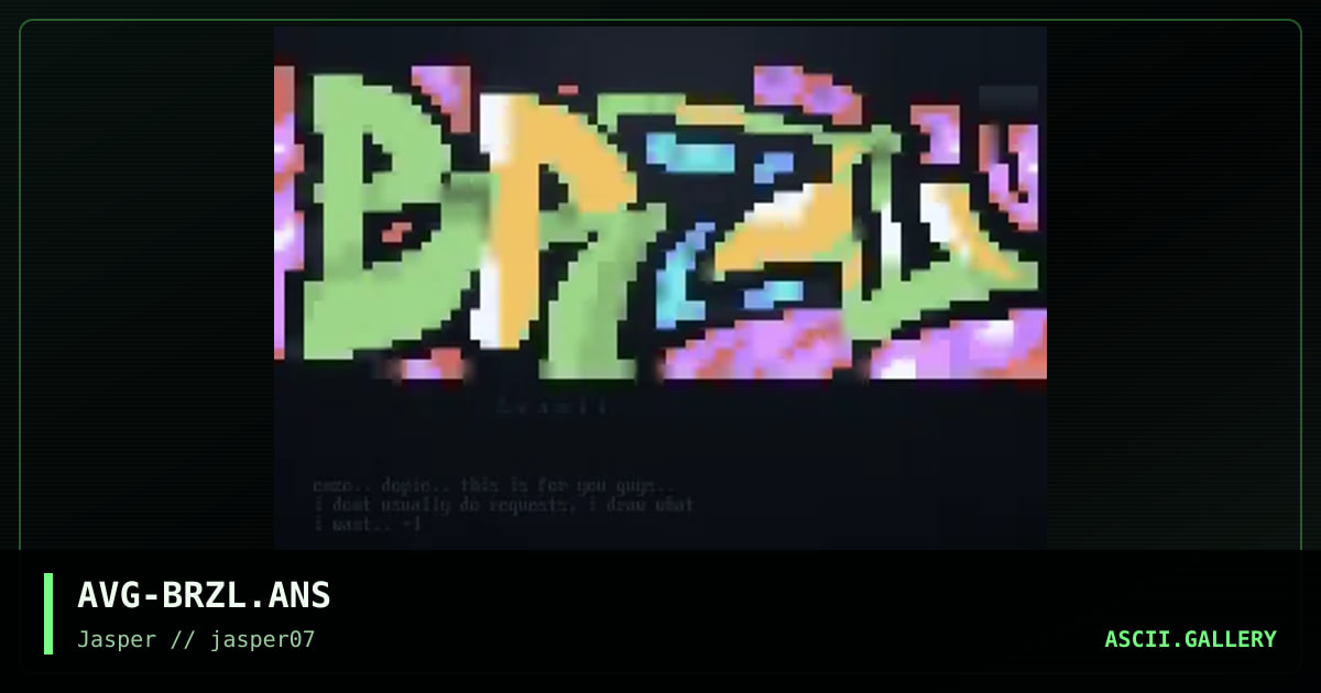 AVG-BRZL.ANS, by avenging angel, 2002