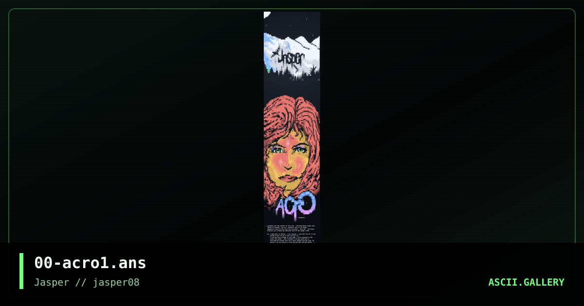 Acropolis(First Attempt), by character zero, alla xul, 2002