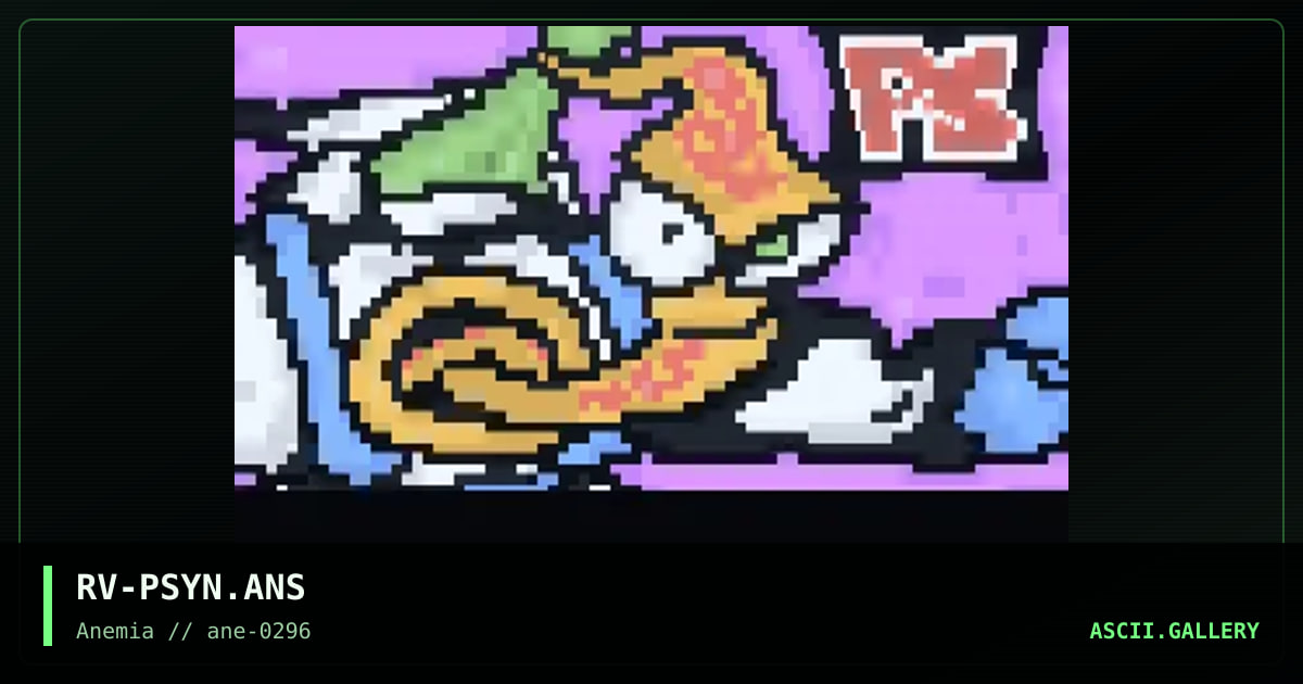 Psycho Synaptic, by rev, 1996