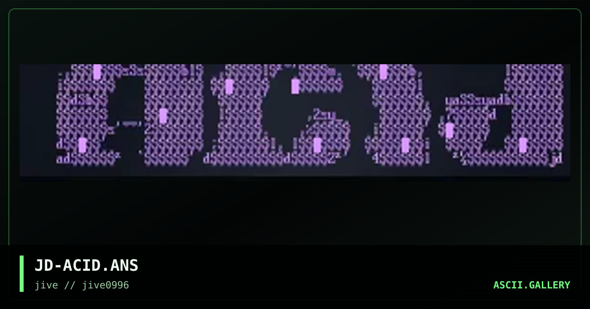 acId logo, by jandor, 1996