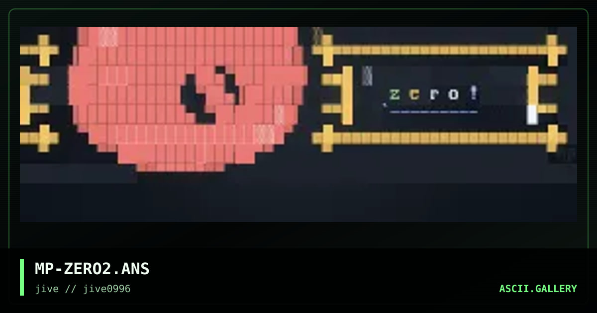 Zero message header, by mephitopeles, 1996