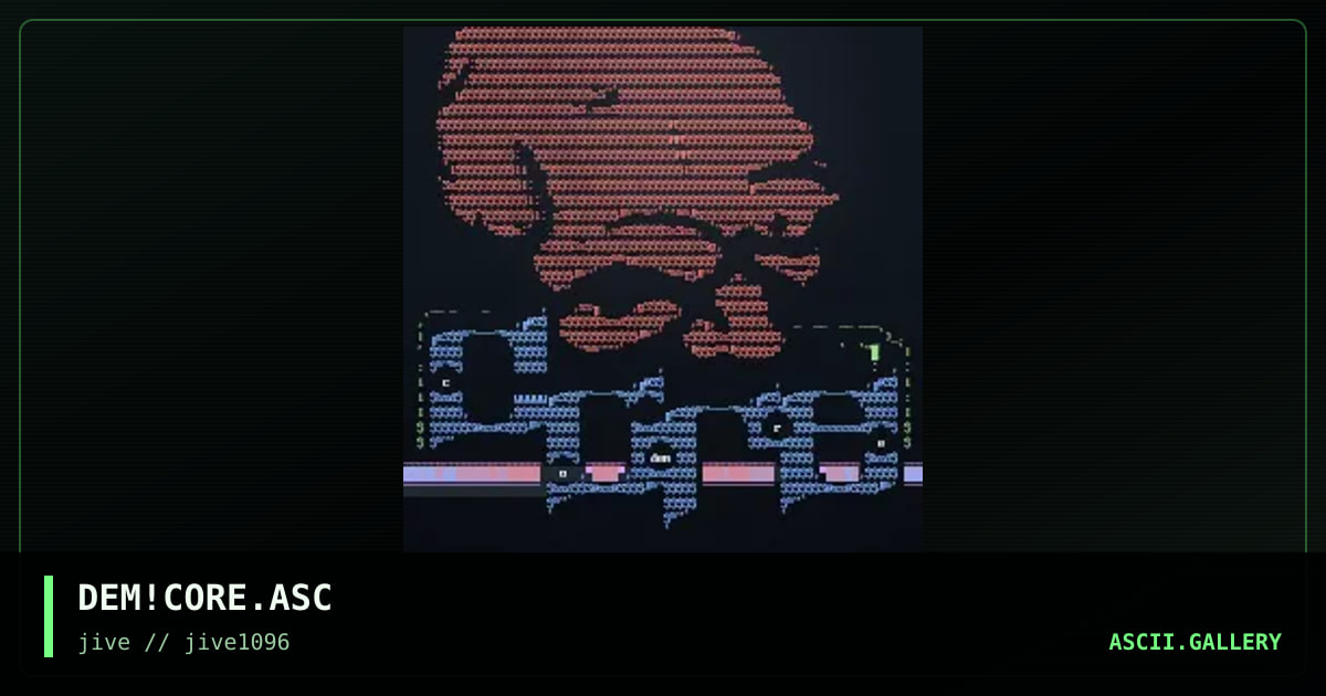 Core, by demented, 1996