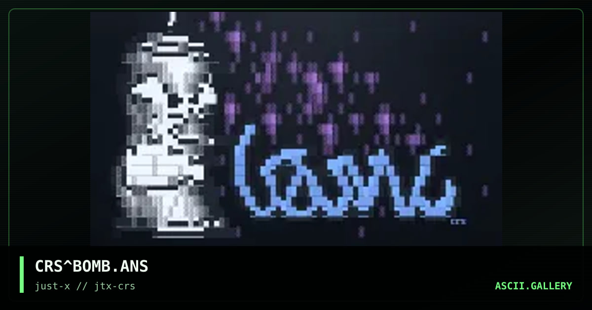 Bomb, by crasher, 1999
