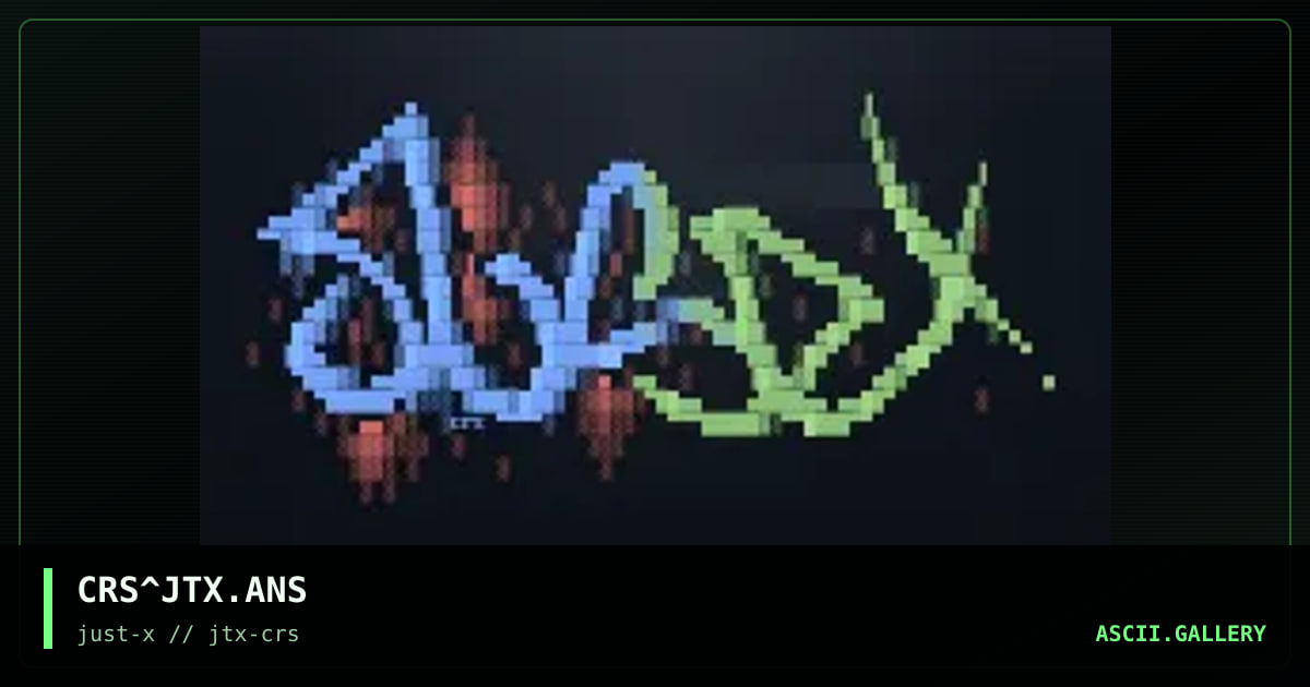 jUSt-X, by crasher, 1999