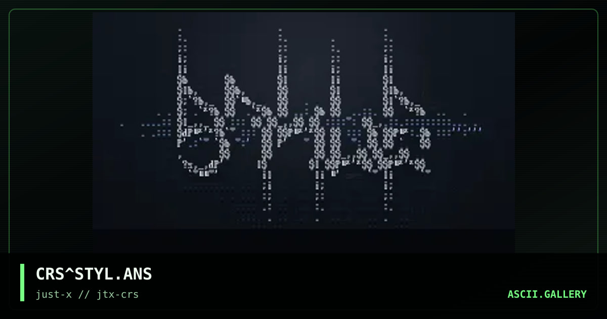 Style, by crasher, 1999