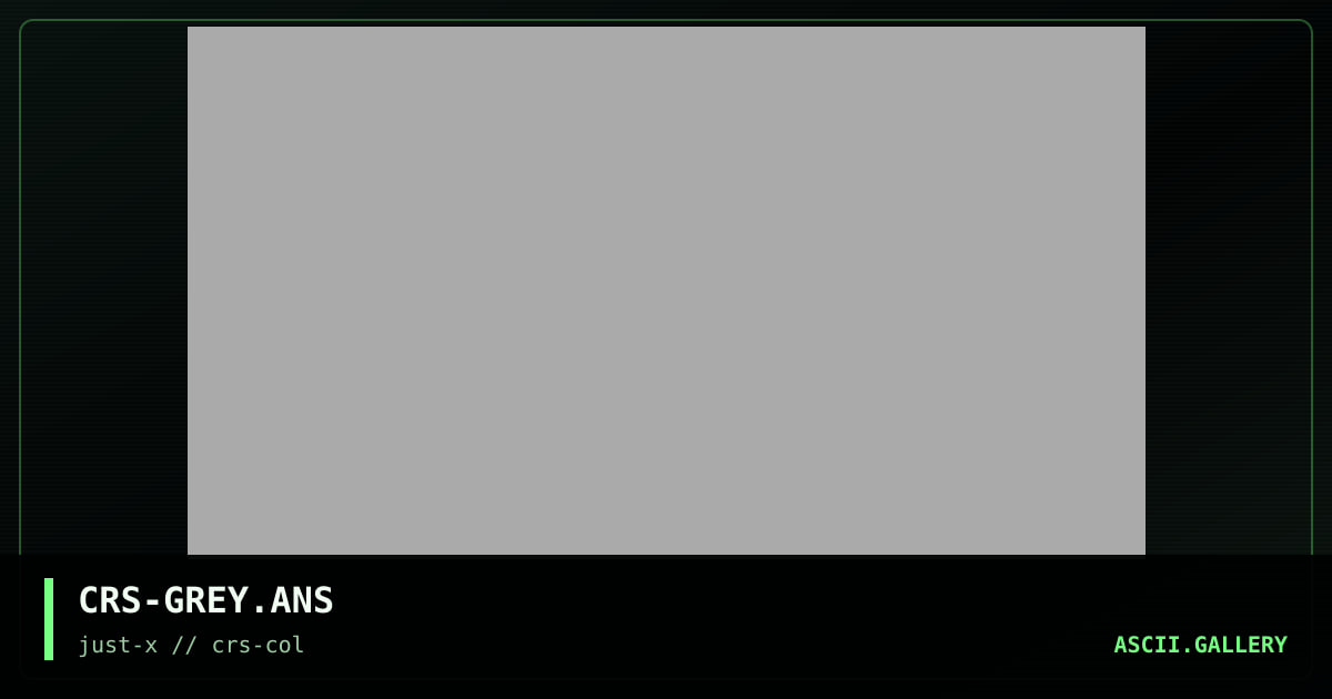 grey, by crasher, 2002