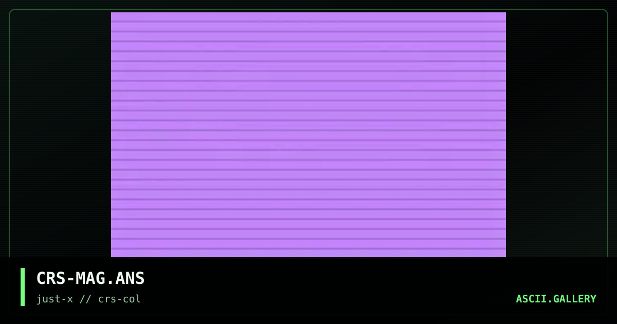 magenta, by crasher, 2002