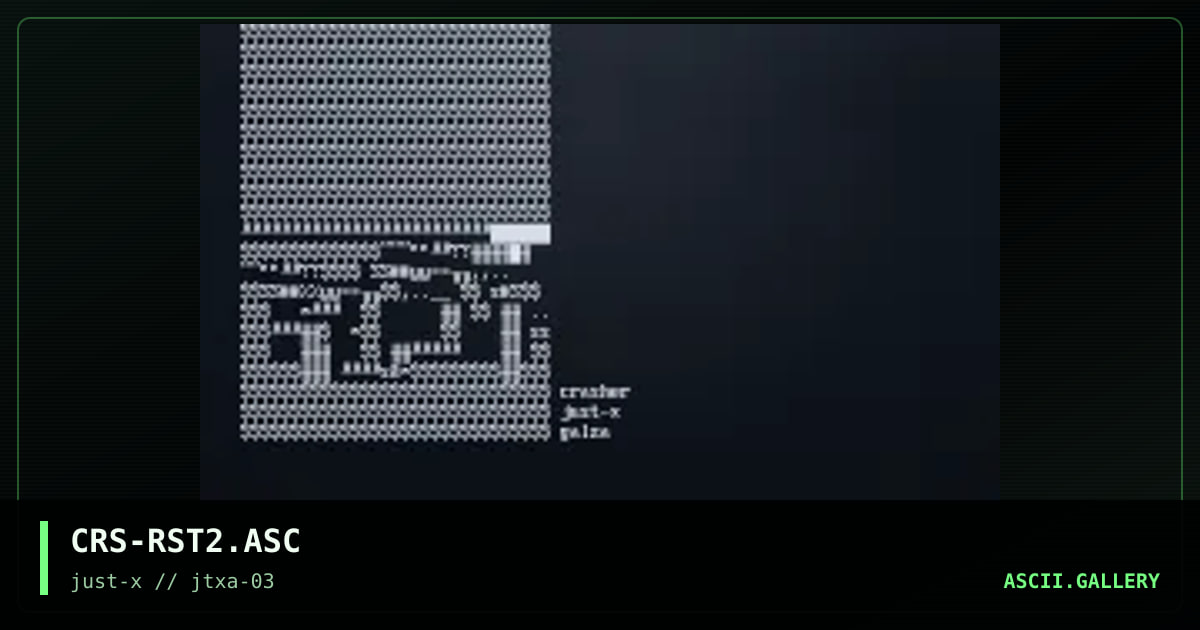 rest, by crasher, 2000